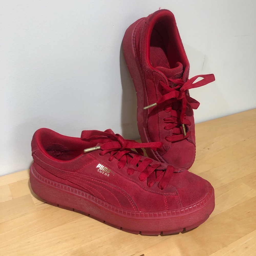 Puma Suede Platform Sneakers